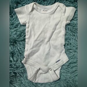 Gerber Classic White Baby Bodysuit